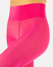 Load image into Gallery viewer, Recycled Opaque Tights - Fuchsia