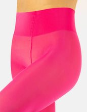 Load image into Gallery viewer, Recycled Opaque Tights - Fuchsia
