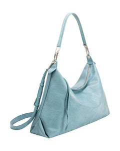 Blue Recycled Vegan Shoulder Bag