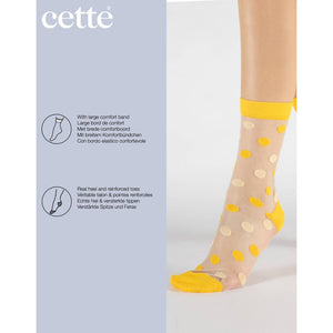 Patterned Transparent Socks