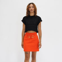 Load image into Gallery viewer, Tangerine Mini Skirt
