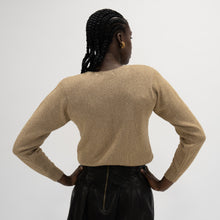 Load image into Gallery viewer, Gold Shimmer Sweater
