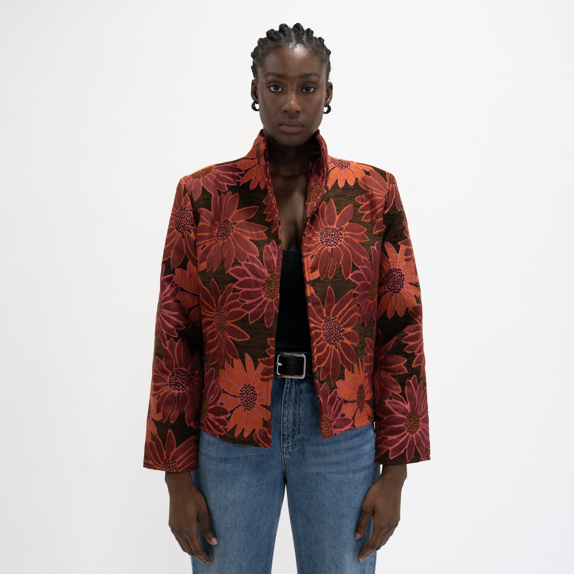 Vintage Floral newest Jacket