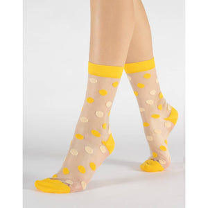 Patterned Transparent Socks