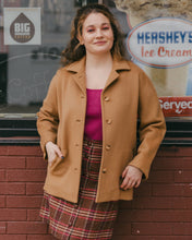 Load image into Gallery viewer, Vintage Camel Wool Jacket
