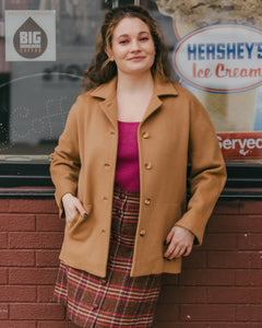 Vintage Camel Wool Jacket