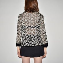 Load image into Gallery viewer, Sheer Embroidered Top

