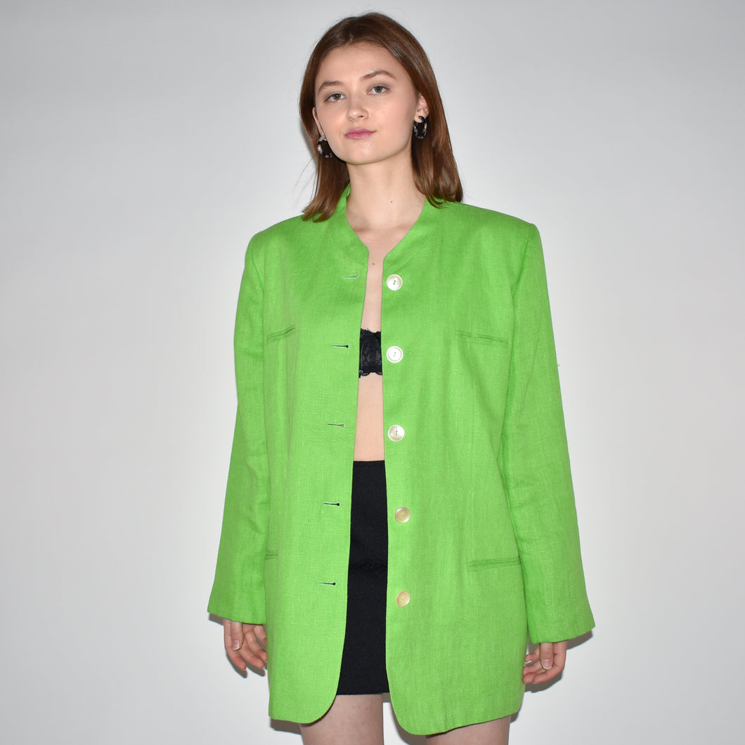 Vibrant Green Blazer