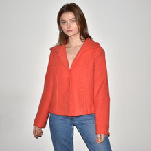 Load image into Gallery viewer, Vivid Orange Wool Jacket

