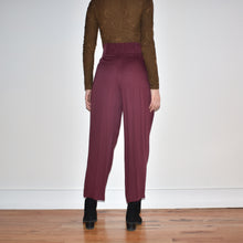 Load image into Gallery viewer, Burgundy Trouser
